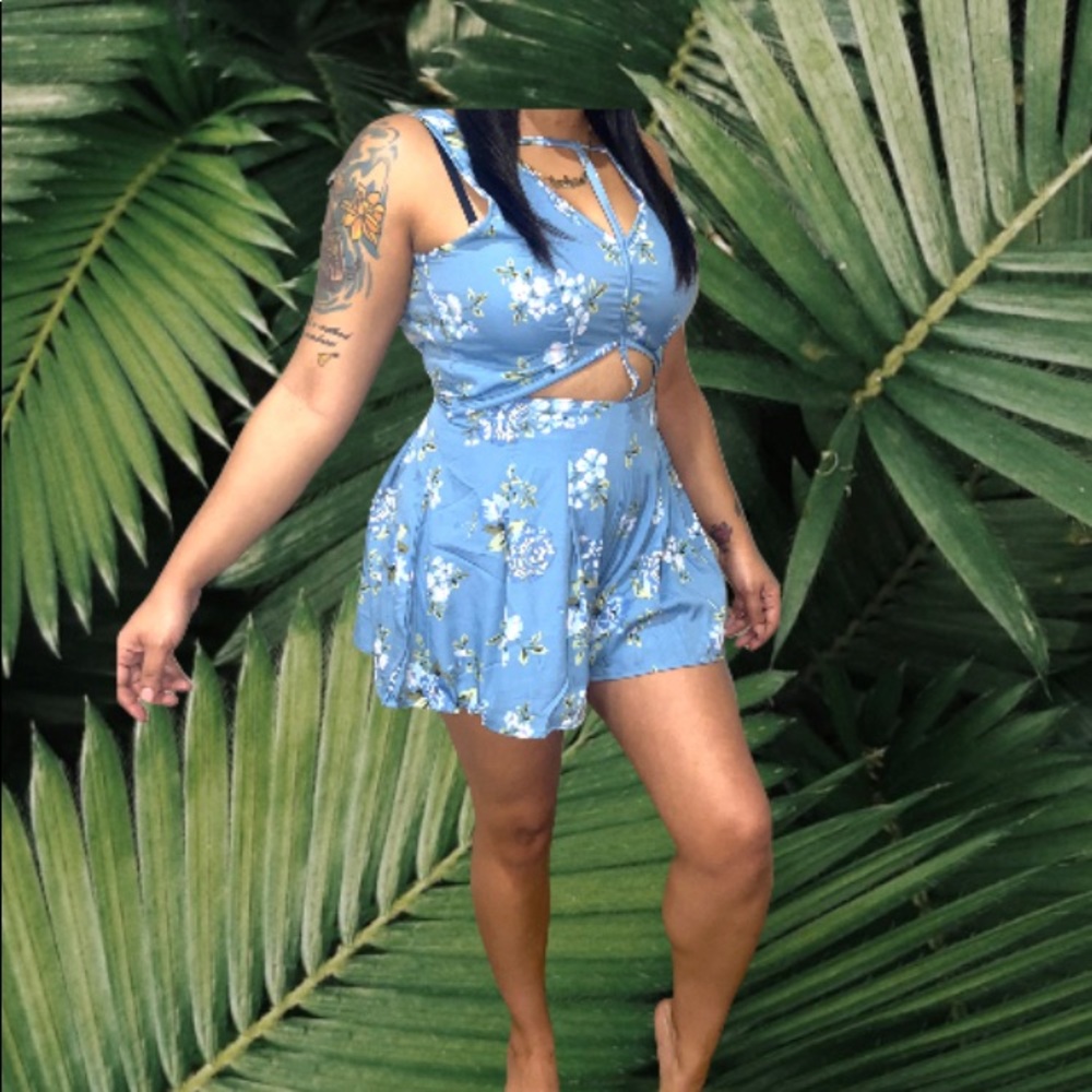 Floral Romper 🦋